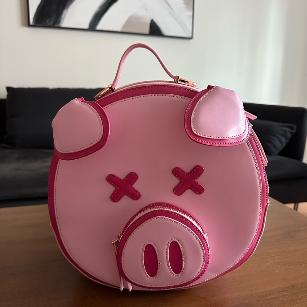 Jeffree Star x Shane Pig Piggy Backpack Pink 100% Authentic